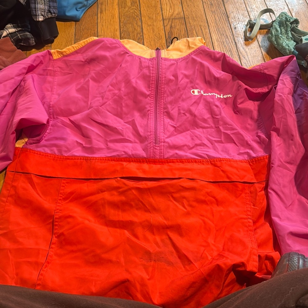 champion windbreaker.
